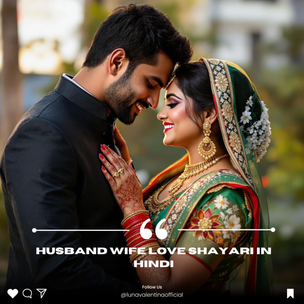 Husband Wife Love Shayari in Hindi